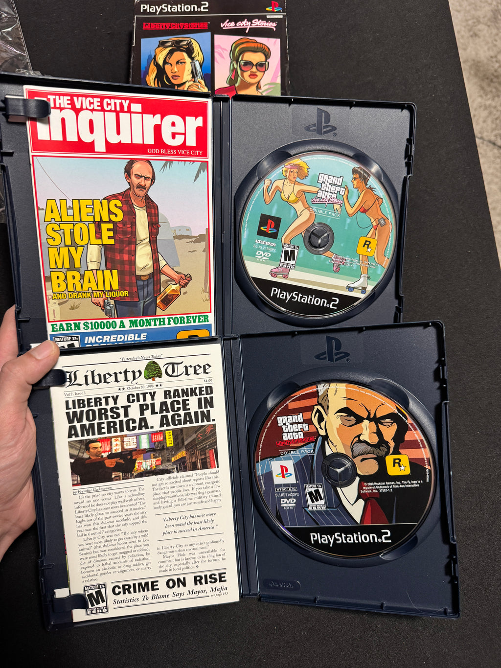 Grand Theft Auto Stories Double Pack: Liberty City Stories & Vice City Stories - Playstation 2