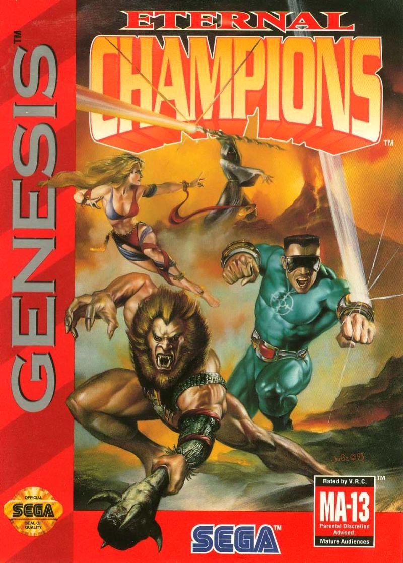 Unvaulted Games - Eternal Champions - Video Game - Sega Genesis
