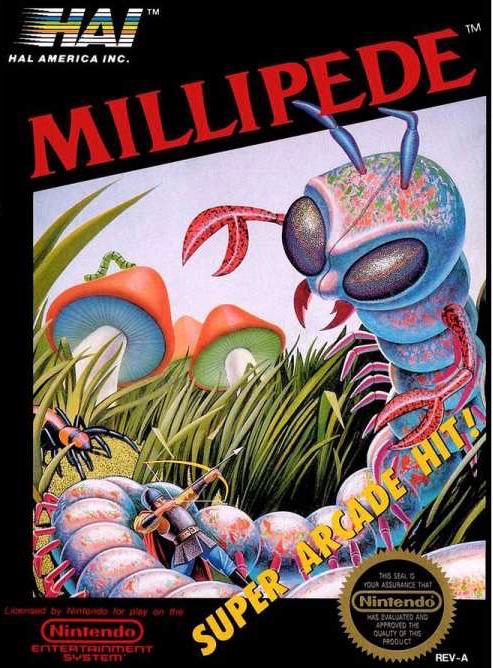 Unvaulted Games - Millipede - Video Game - NES