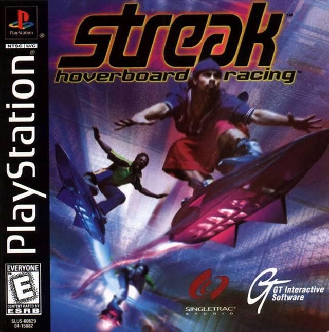 Unvaulted Games - Streak Hoverboard Racing - Video Game - Playstation