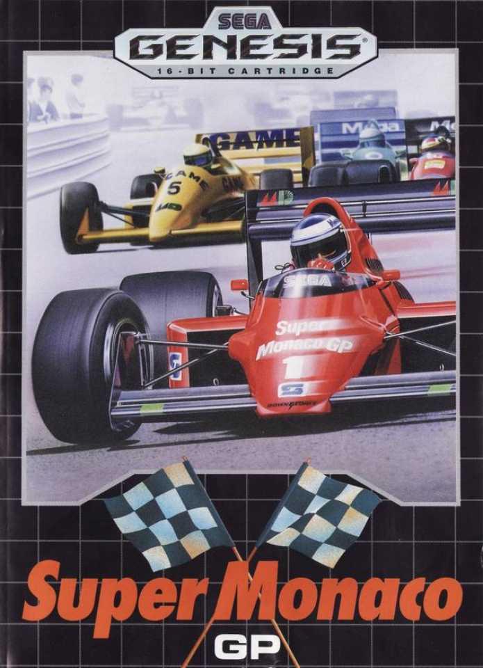 Unvaulted Games - Super Monaco GP - Video Game - Sega Genesis