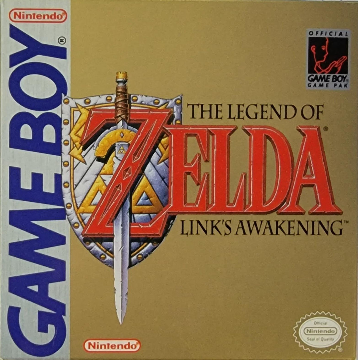 Unvaulted Games - Zelda Link's Awakening - Video Game - GameBoy
