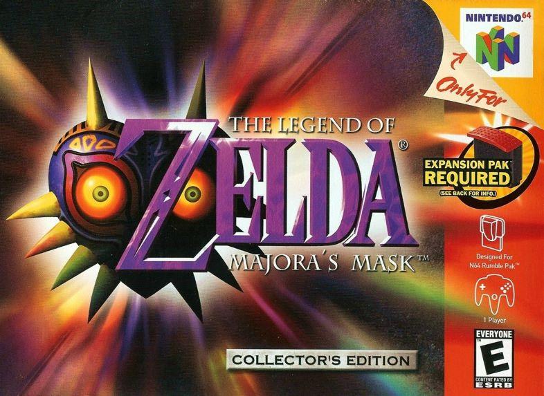 Unvaulted Games - Zelda Majora's Mask [Collector's Edition] - Video Game - Nintendo 64