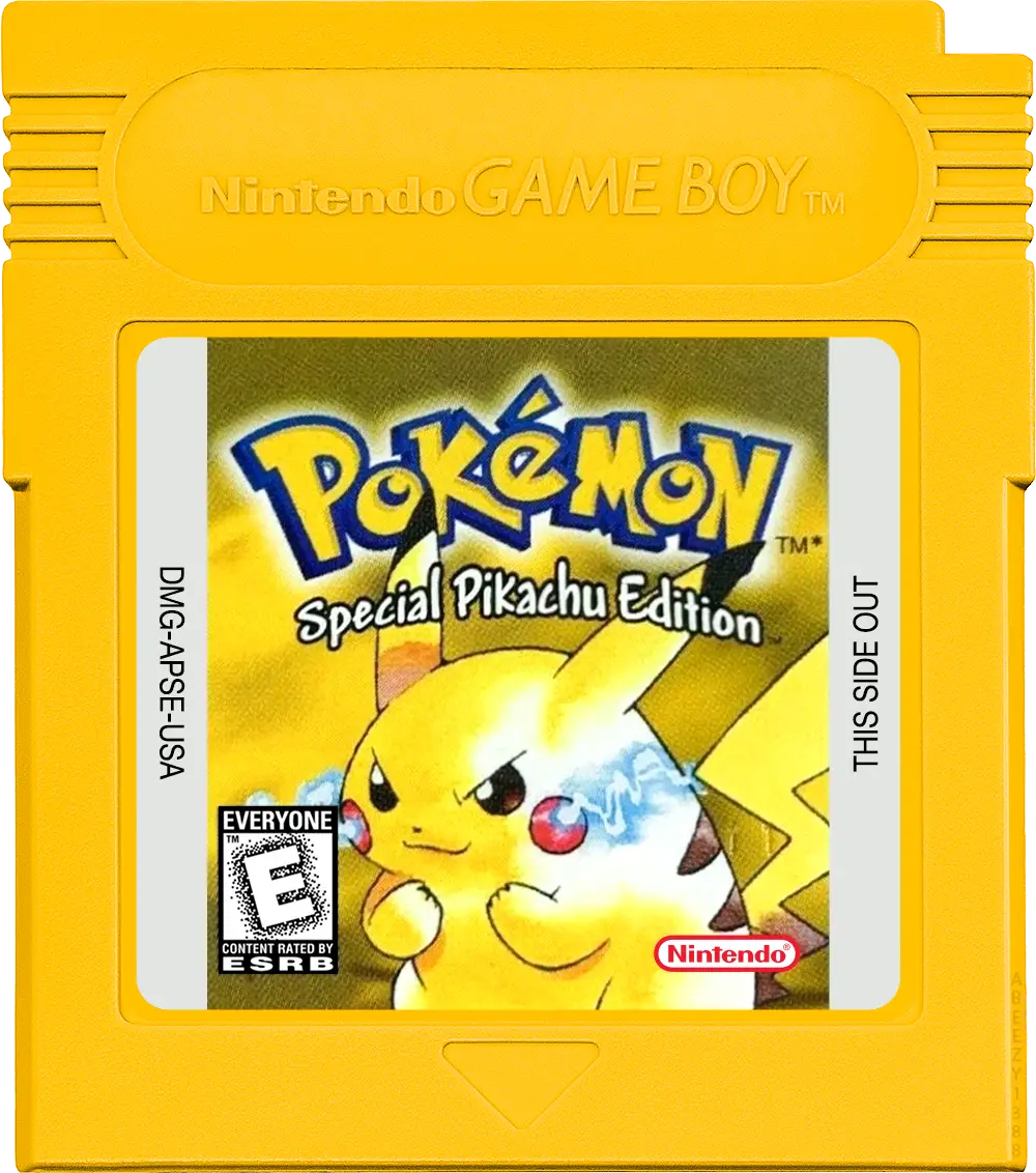 Pokemon Yellow - Nintendo Game Boy