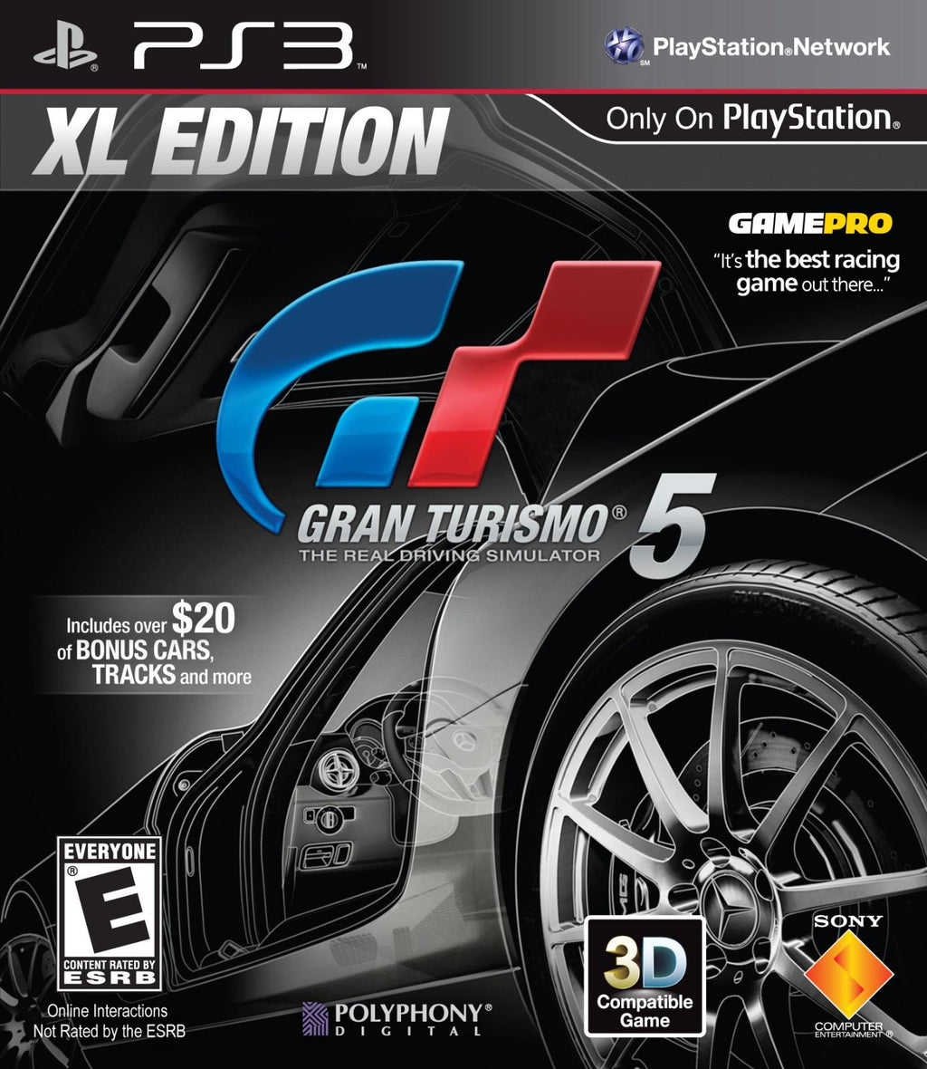 Unvaulted Games - Gran Turismo 5 [XL Edition] - Video Game - Playstation 3