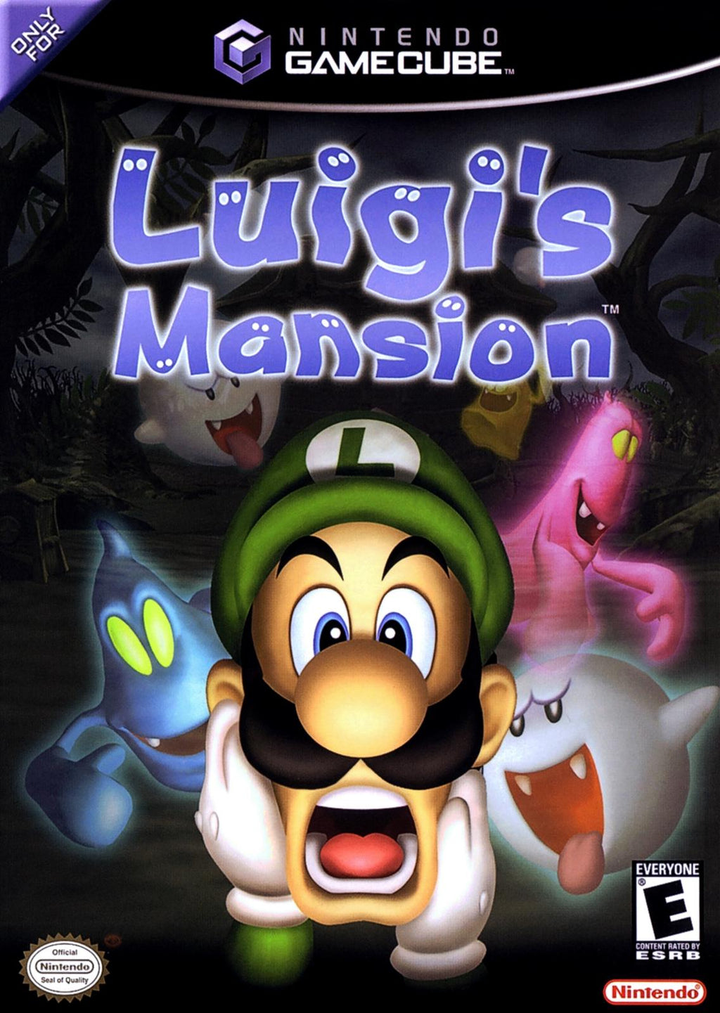 Unvaulted Games - Luigi's Mansion - Video Game - Gamecube