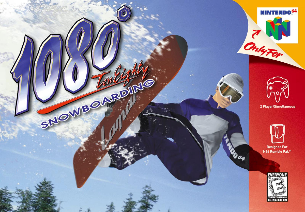 Unvaulted Games - 1080 Snowboarding - Video Game - Nintendo 64