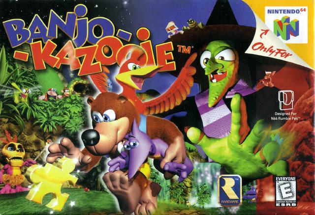 Unvaulted Games - Banjo-Kazooie - Video Game - Nintendo 64