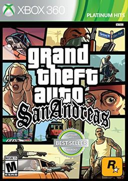 Unvaulted Games - Grand Theft Auto San Andreas - Video Game - Xbox 360