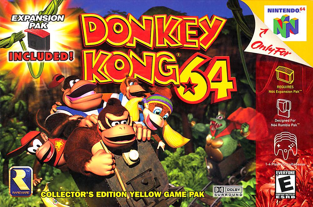 Unvaulted Games - Donkey Kong 64 - Video Game - Nintendo 64
