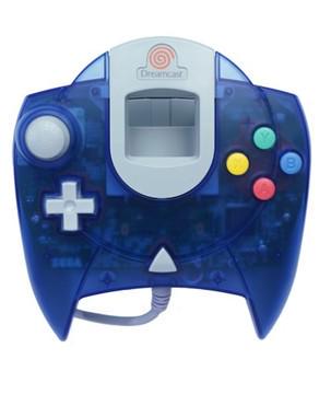 Unvaulted Games - Blue Sega Dreamcast Controller - Video Game - Sega Dreamcast