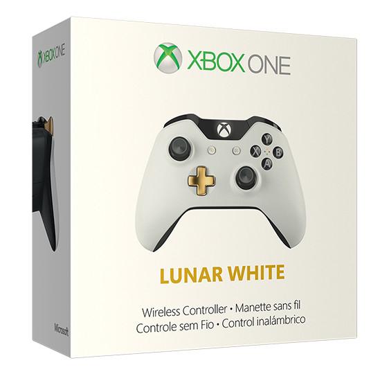 Xbox One Lunar White Wireless Controller - Xbox One