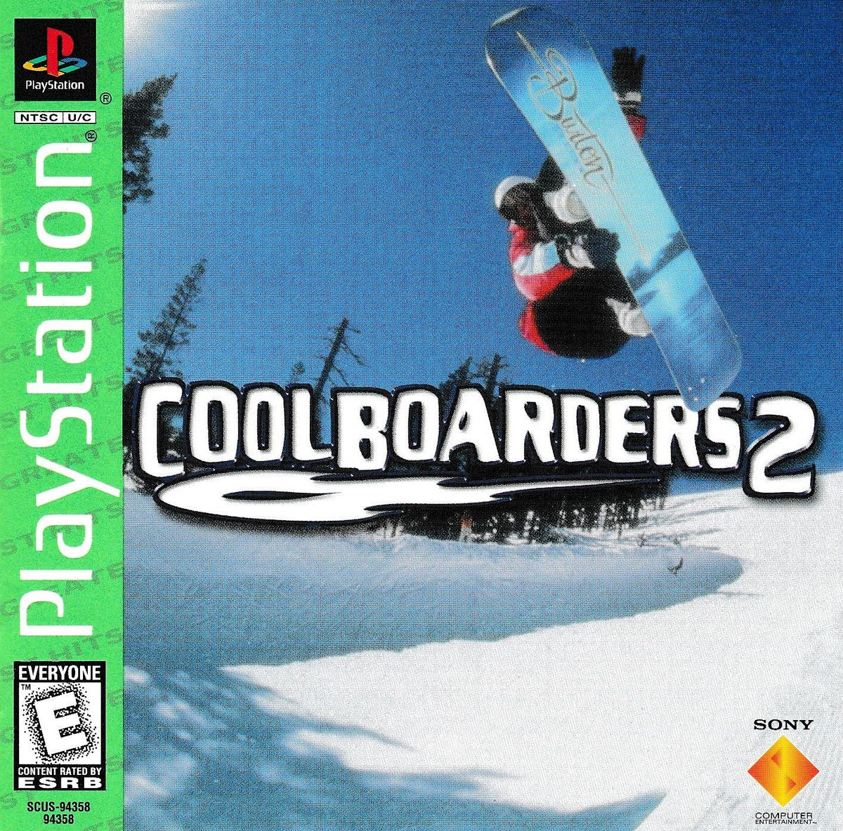 Unvaulted Games - Cool Boarders 2 [Greatest Hits] - Video Game - Playstation