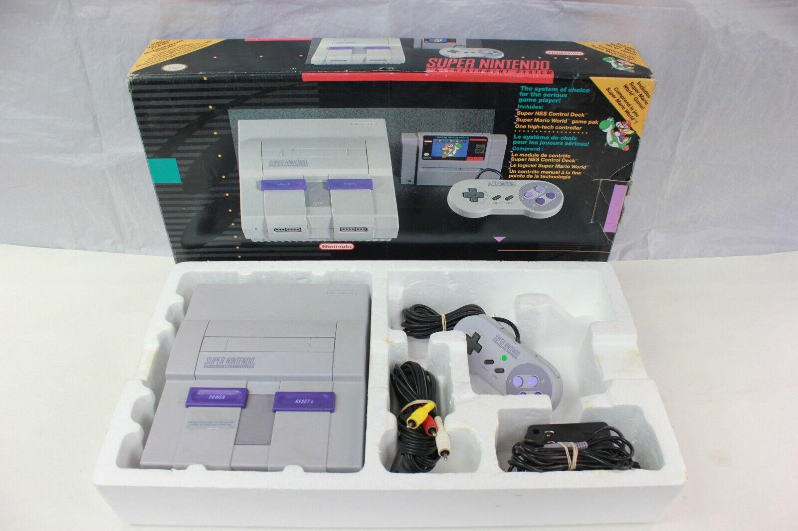 Super Nintendo System [Super Mario World Set] - Super Nintendo