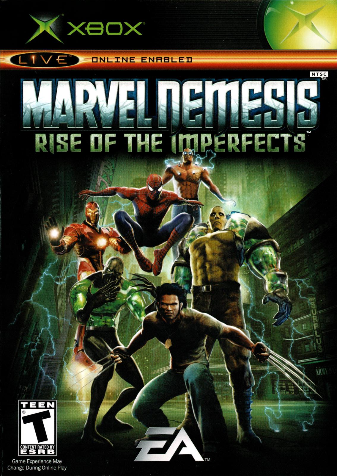 Unvaulted Games - Marvel Nemesis Rise of the Imperfects - Video Game - Xbox