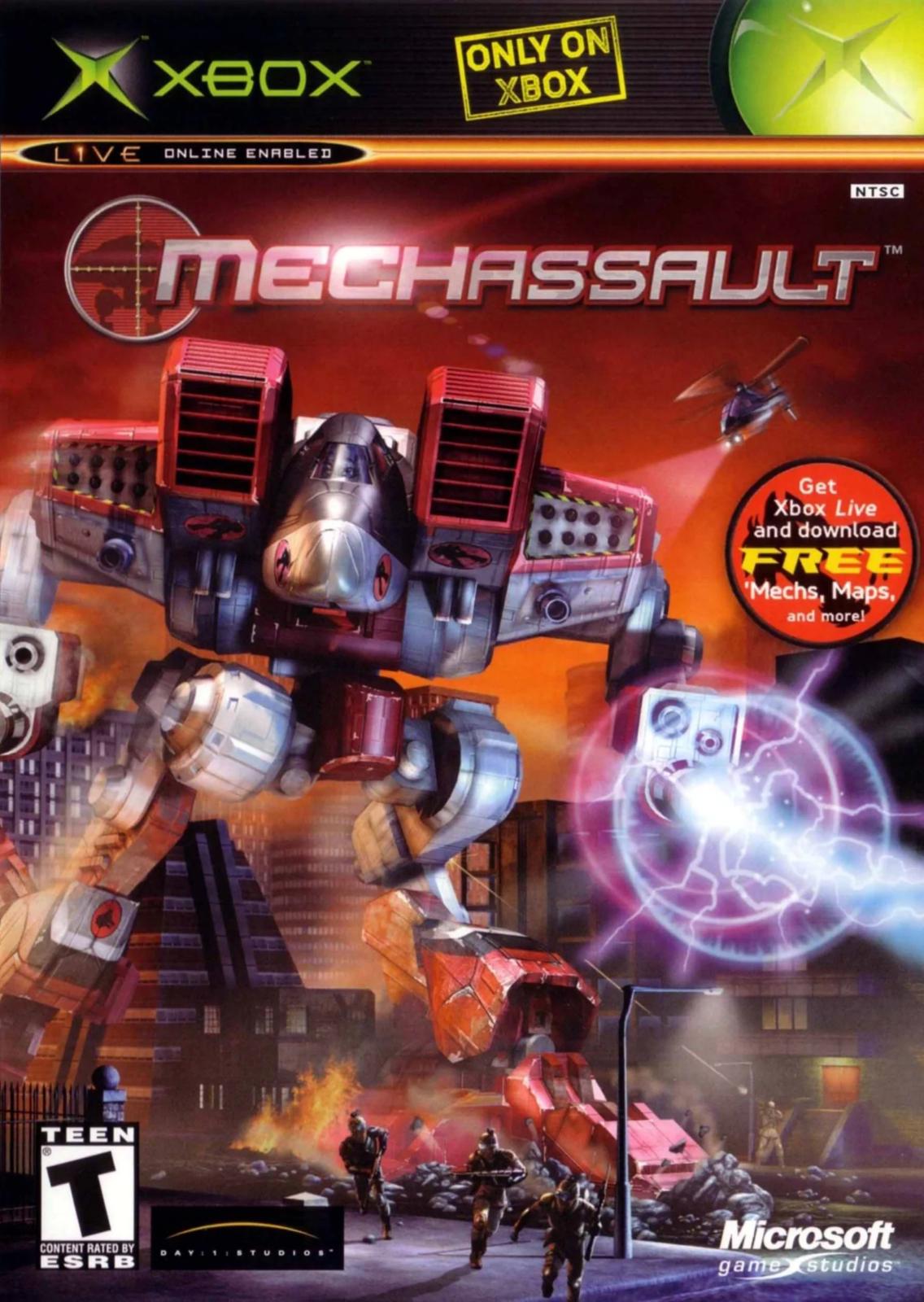 Unvaulted Games - MechAssault - Video Game - Xbox