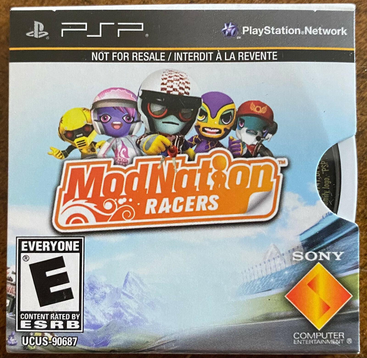 Unvaulted Games - Modnation Racers [Not For Resale] - Video Game - PSP