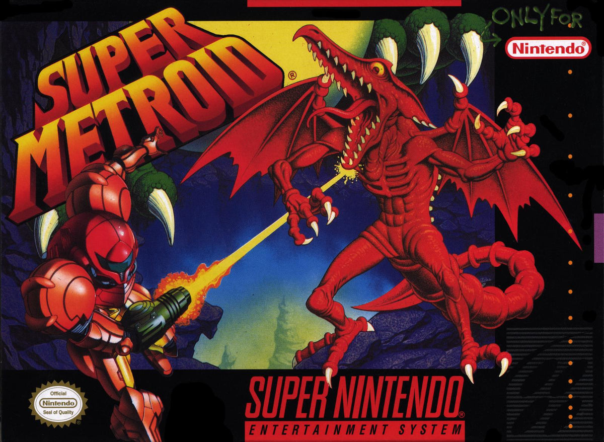 Unvaulted Games - Super Metroid - Video Game - Super Nintendo