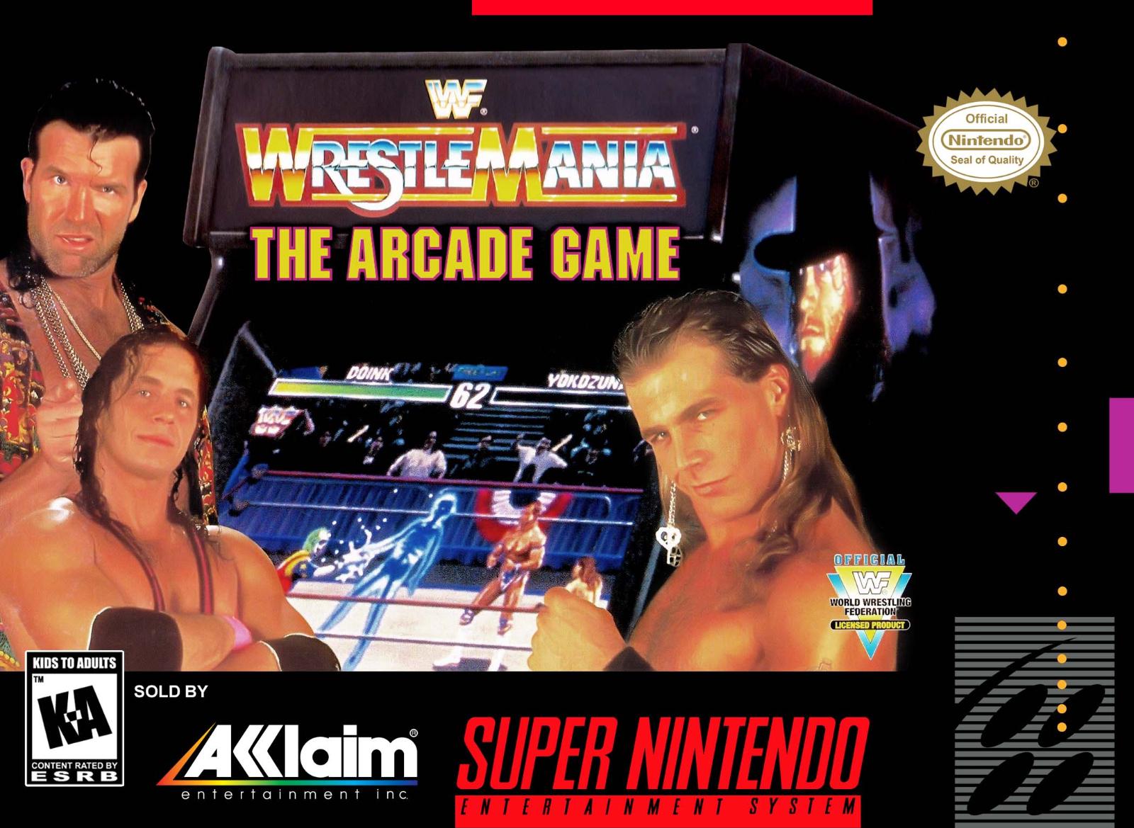 WWF Wrestlemania Arcade Game - Super Nintendo