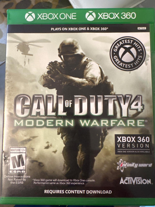 Call Of Duty 4 Modern Warfare - Xbox One
