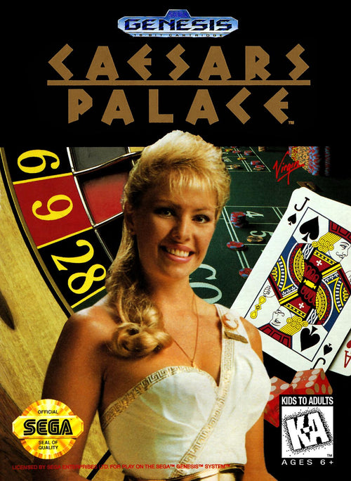 Caesar's Palace - Sega Genesis