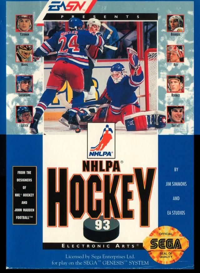 Unvaulted Games - NHLPA Hockey '93 - Video Game - Sega Genesis
