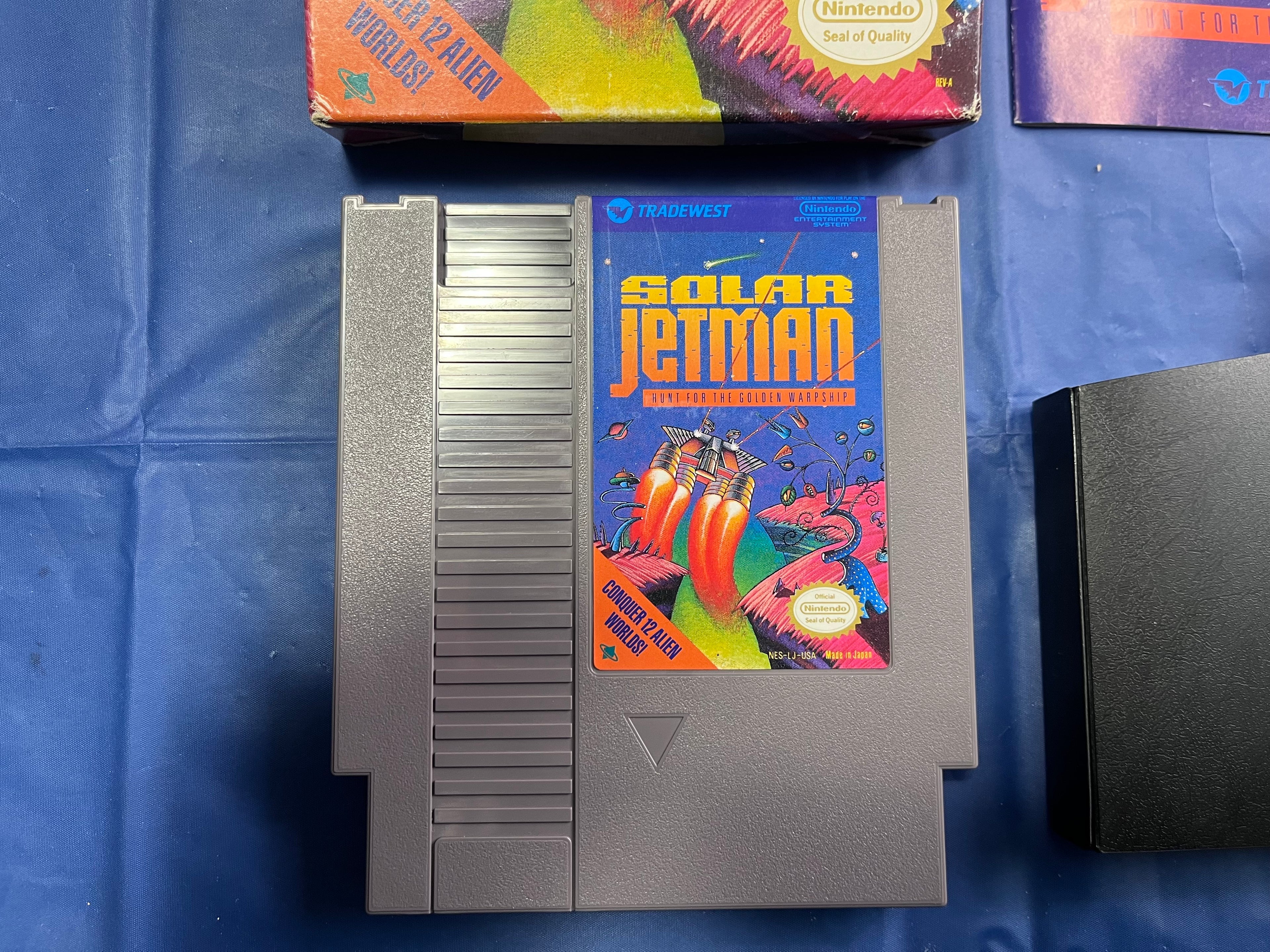 Solar Jetman - Nintendo NES - Complete In Box