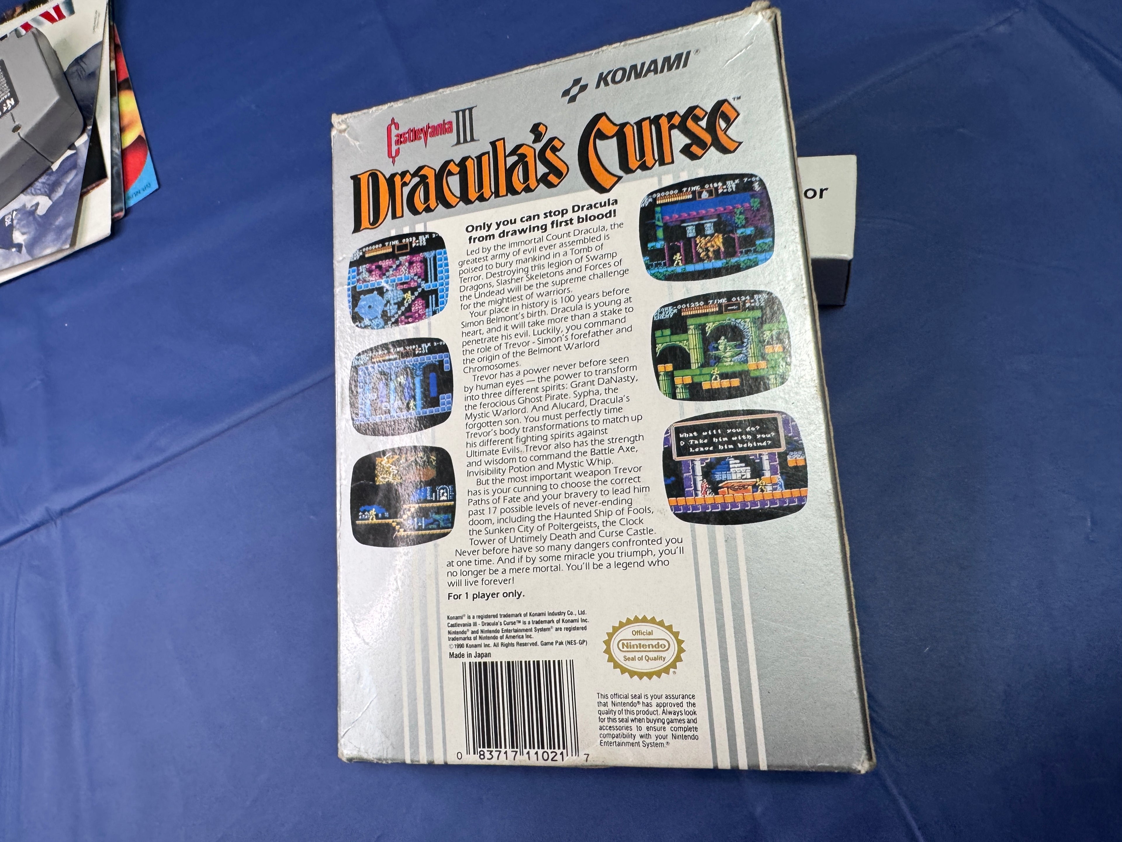 Castlevania III Dracula's Curse - Nintendo NES -  Complete In Box