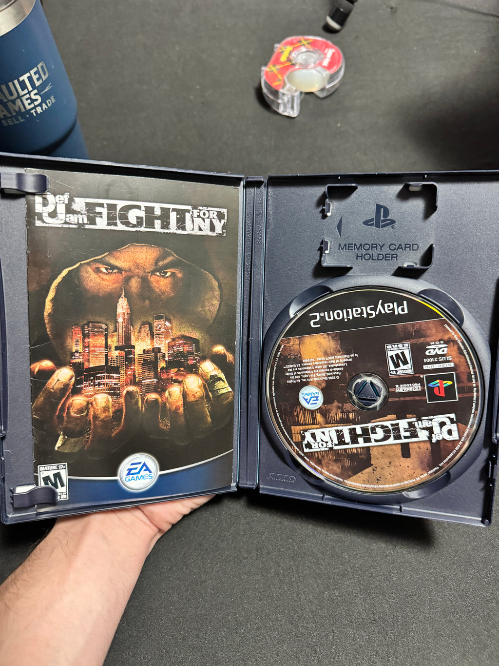 Def Jam Fight For NY - Greatest Hits Case/ Black label Disc & manual - Playstation 2