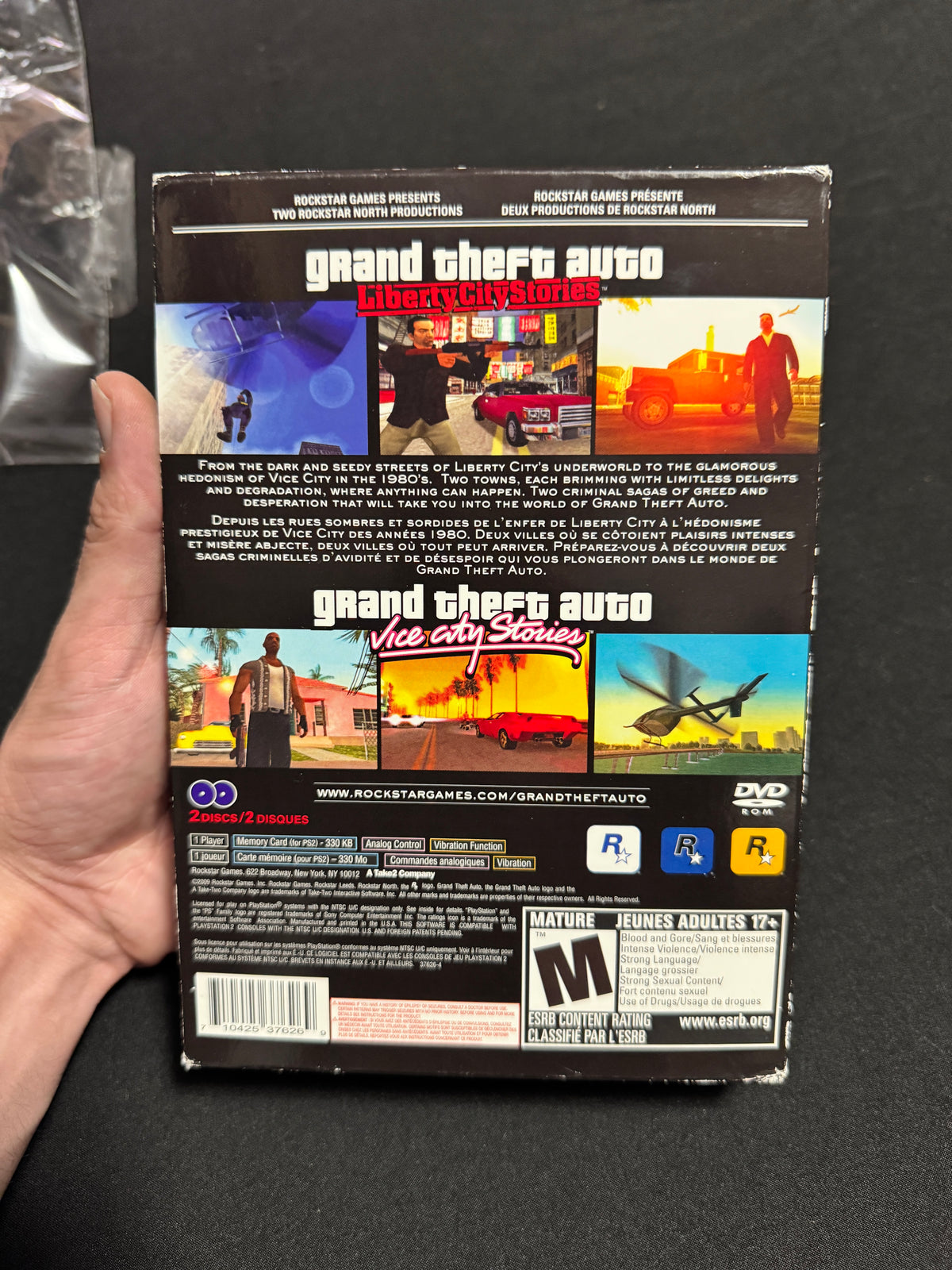 Grand Theft Auto Stories Double Pack: Liberty City Stories & Vice City Stories - Playstation 2
