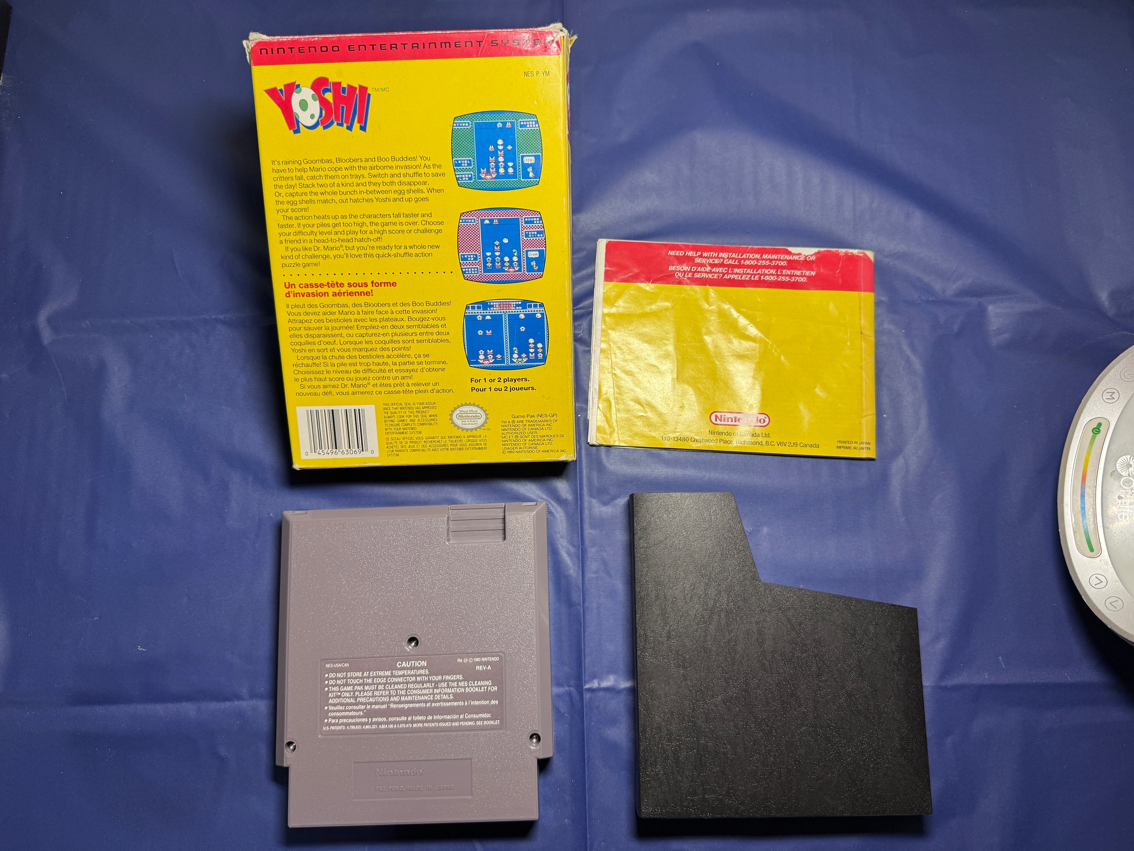 Yoshi - Nintendo NES - Complete In Box