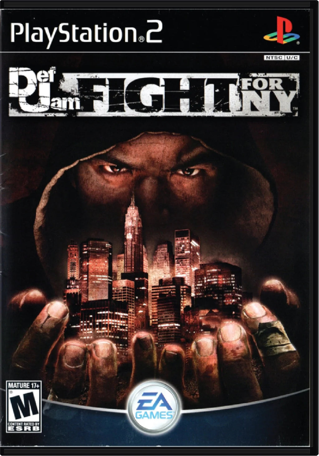 Def Jam Fight For NY - Greatest Hits Case/ Black label Disc & manual - Playstation 2