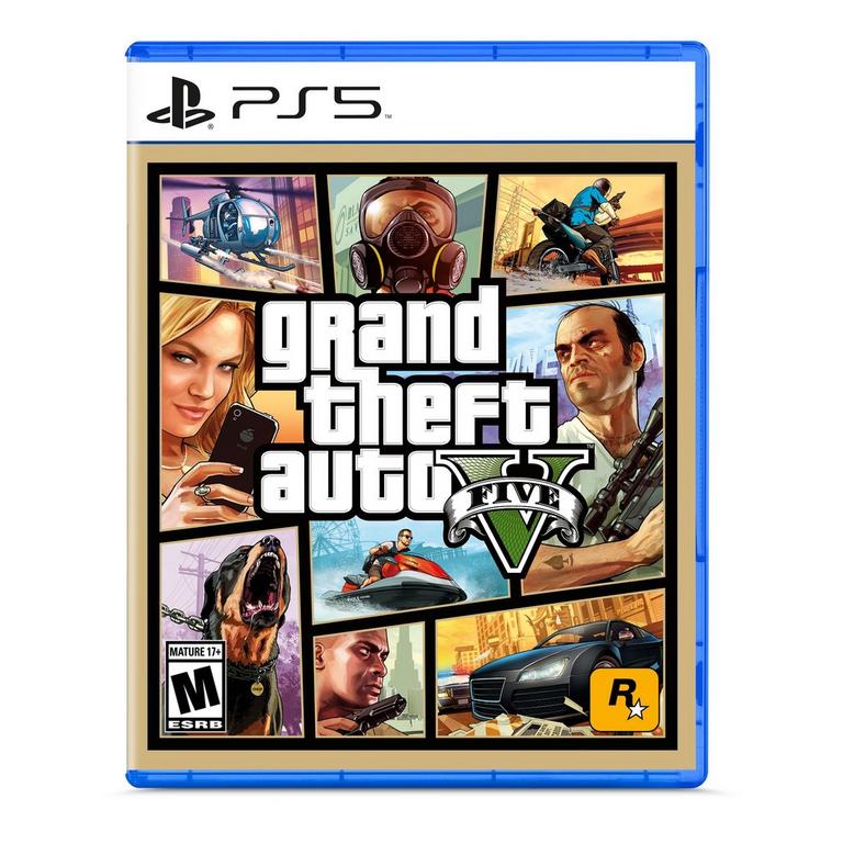 Unvaulted Games - Grand Theft Auto V - Video Game - Playstation 5