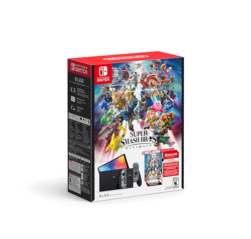 Unvaulted Games - Nintendo Switch OLED [Super Smash Bros. Ultimate Edition] - Video Game - Nintendo Switch