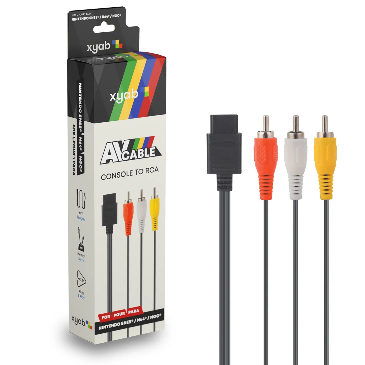 SNES/N64/NGC AV Cable - XYAB