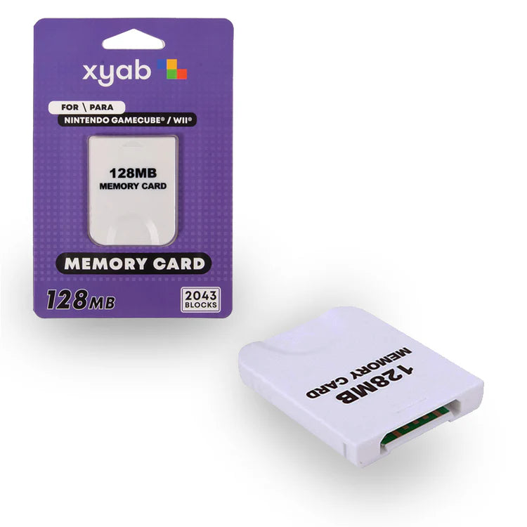 GameCube Memory Card (128MB) - XYAB
