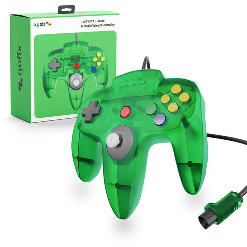 Crystal Jade N64 Controller - XYAB