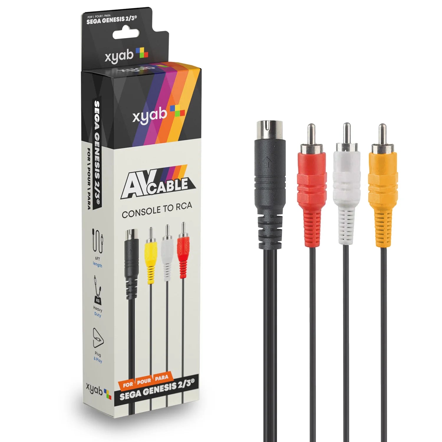 Genesis 2/3 AV Cable - XYAB