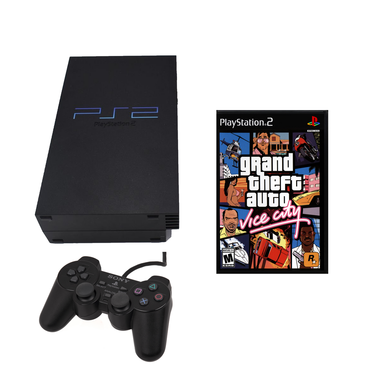 PlayStation 2 - GTA VICE CITY BUNDLE - Playstation 2
