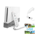 White Nintendo Wii - SPORTS BUNDLE - Wii