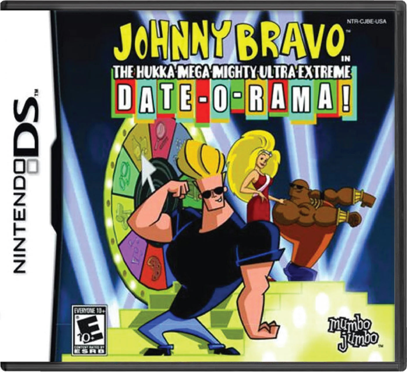 Johnny Bravo Hukka Mega Mighty Ultra Extreme Date-O-Rama - Nintendo DS