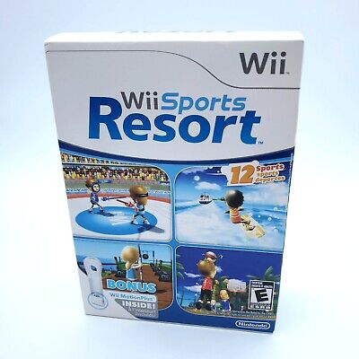 Wii Sports Resort Wii MotionPlus Bundle [Big Box] - Nintendo Wii